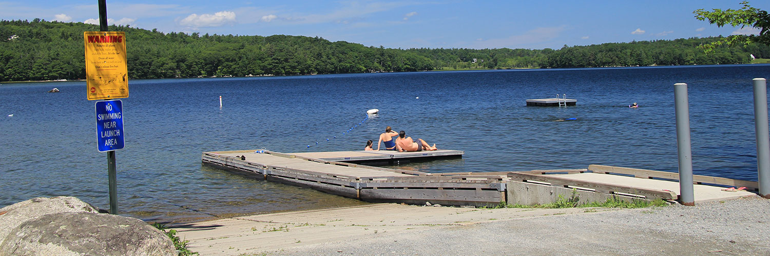 Walker Pond public landing Sedgwick Maine